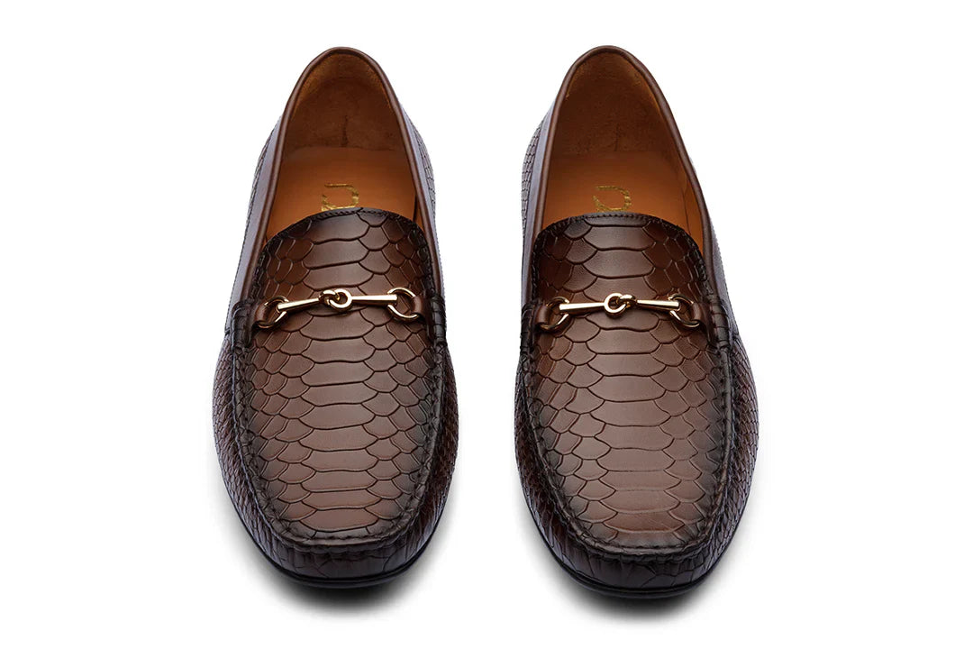 PARIS - CHESTNUT BROWN LEATHER SHOES