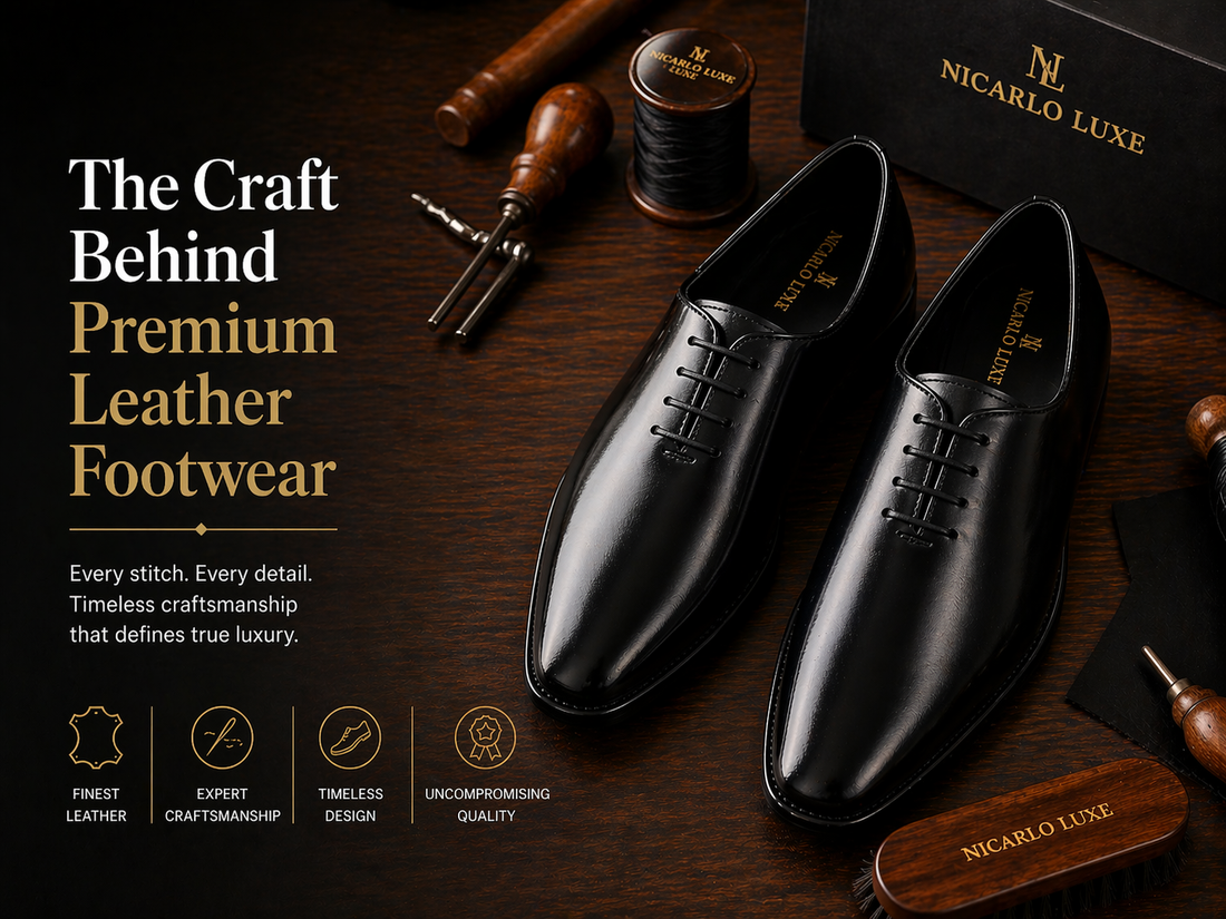 The Craft Behind Premium Leather Footwear