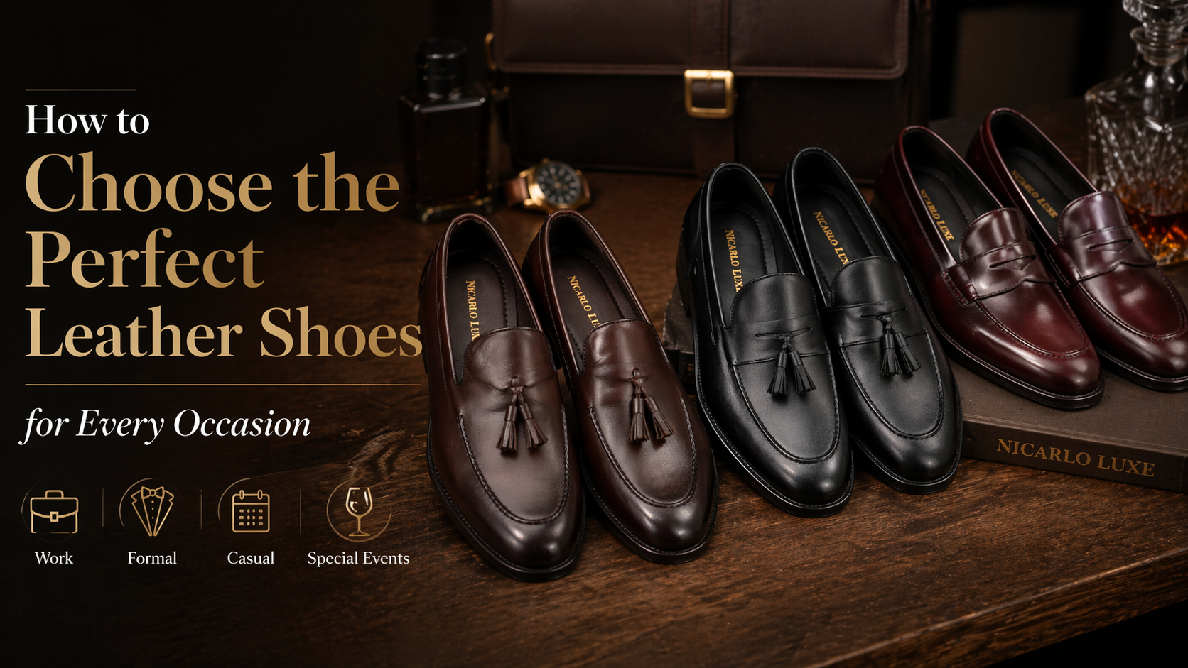 How to Choose the Perfect Leather Shoes for Every Occasion