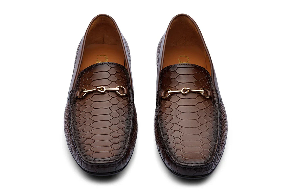PARIS - CHESTNUT BROWN LEATHER SHOES