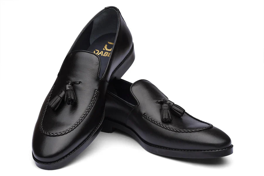 FLORENCE - TAN HANDPAINTED LEATHER SHOES