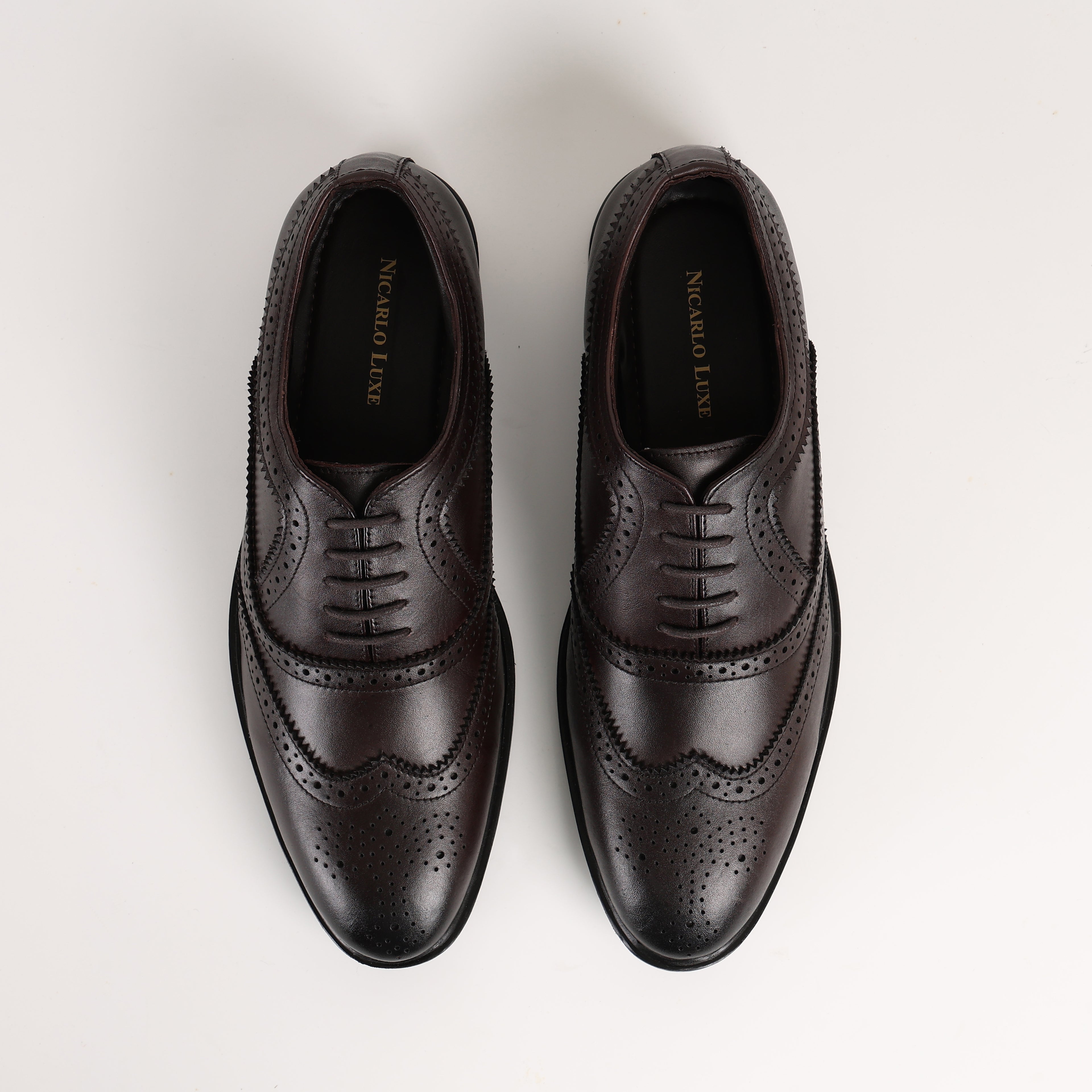 Premium Leather Belgravia Wingtip Brogue Oxford