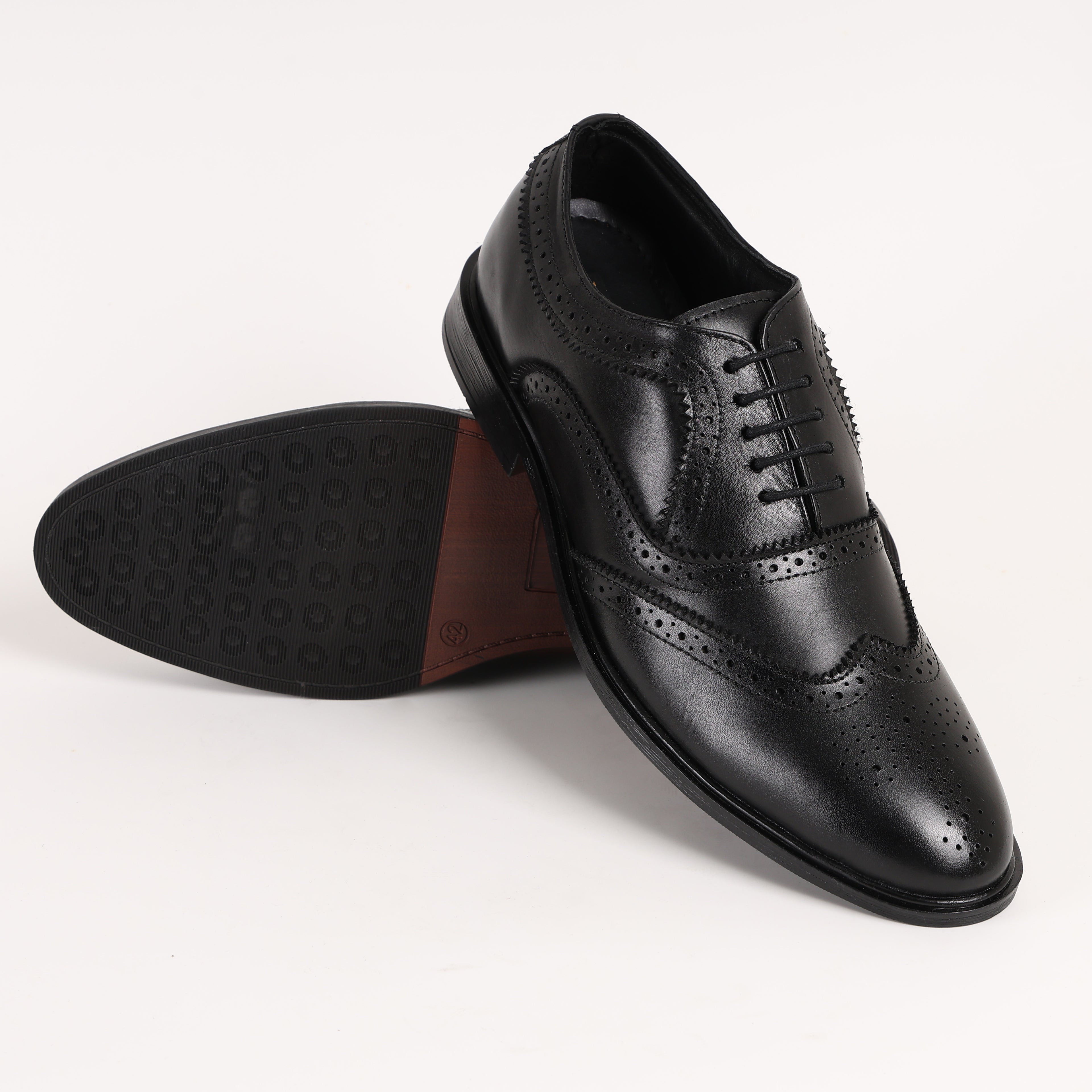Premium Leather Belgravia Wingtip Brogue Oxford