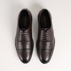 Premium Leather Classic Cap-Toe Oxford Shoes