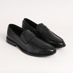Premium Leather Pebble-Grain Penny Loafer
