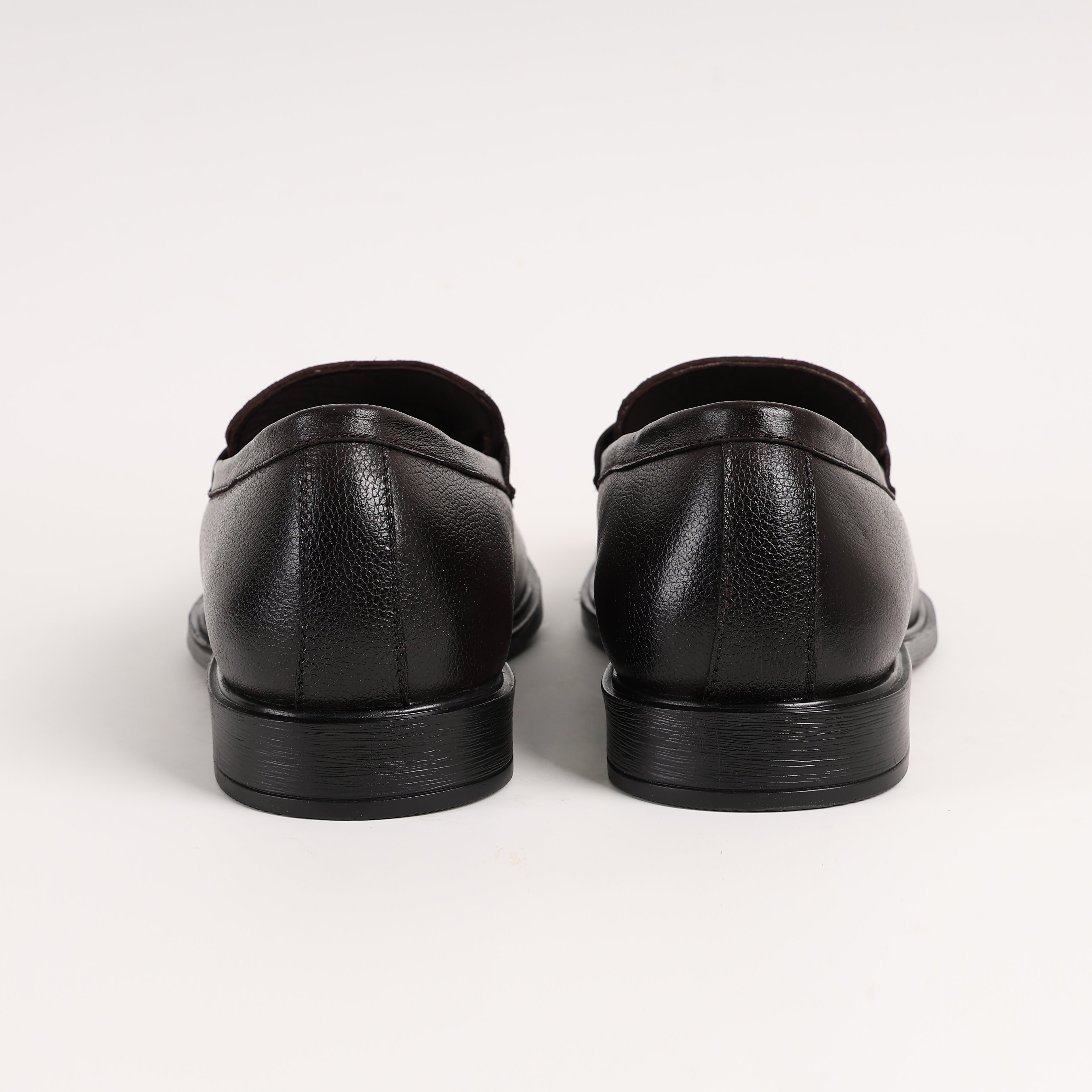 Premium Leather Pebble-Grain Penny Loafer