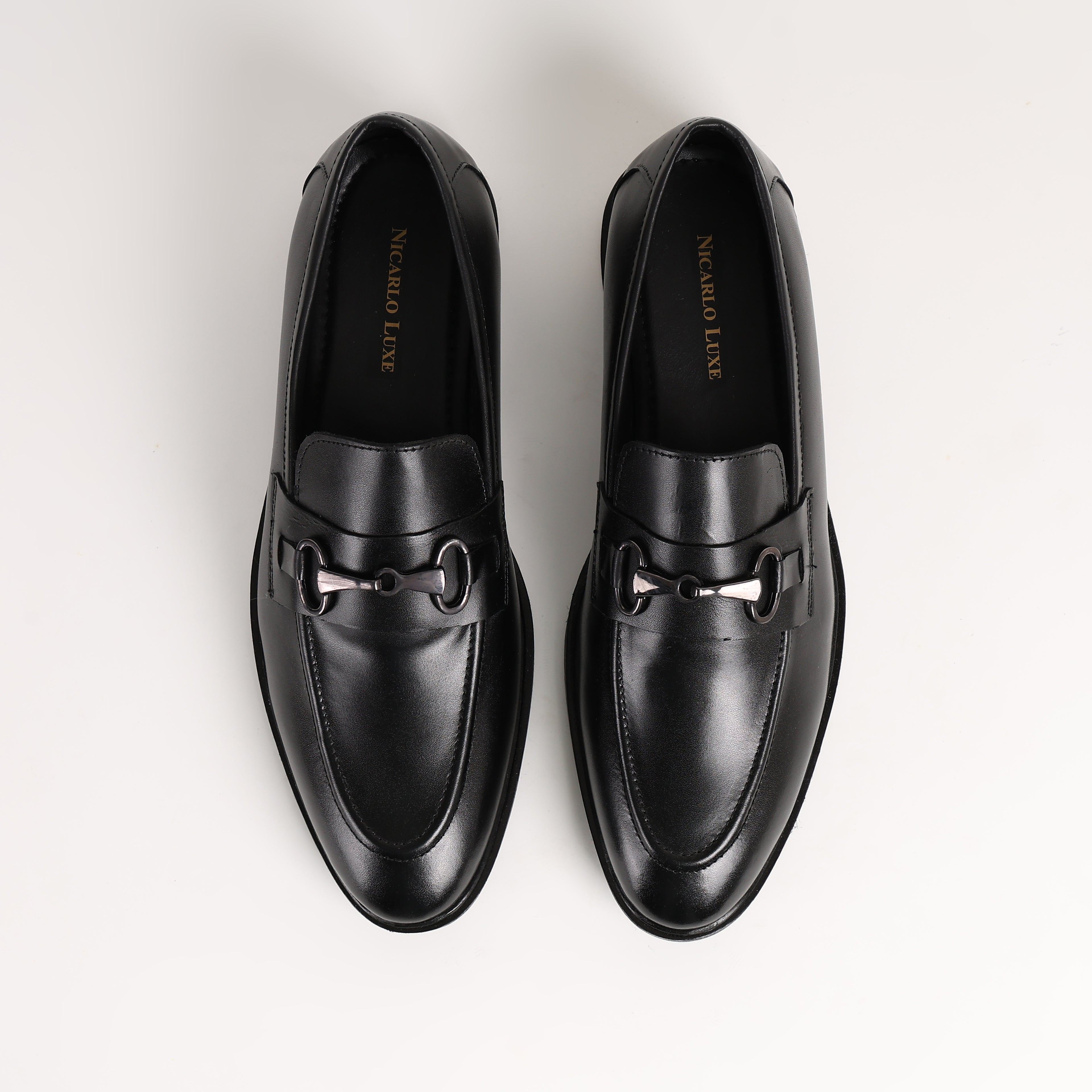 Premium Leather Monaco Horsebit Loafer
