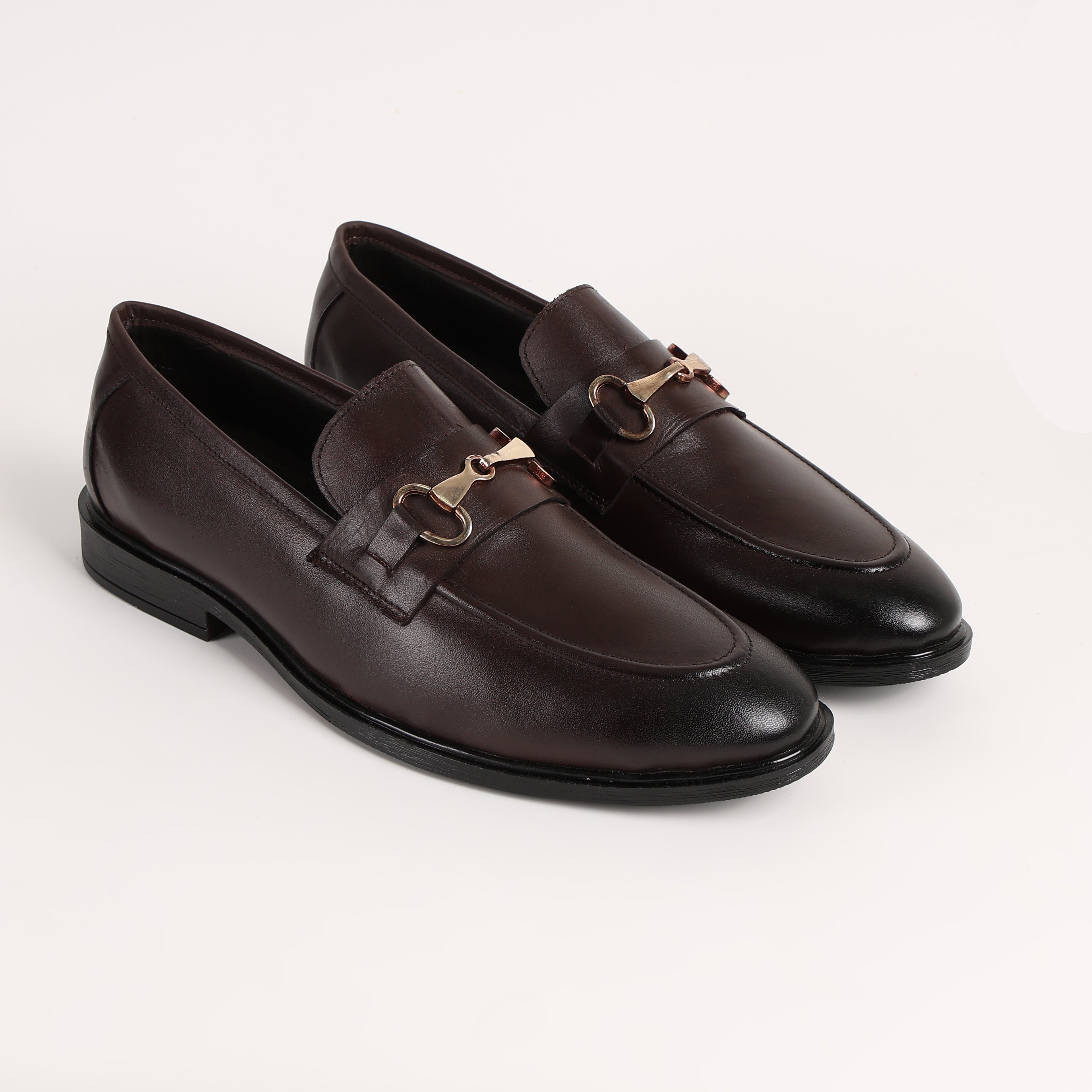 Premium Leather Monaco Horsebit Loafer