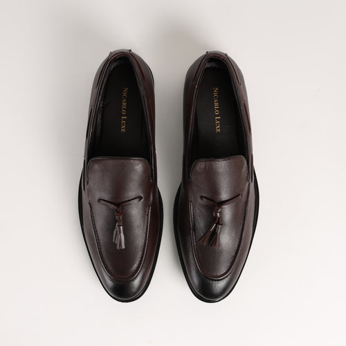 Premium Leather Ashford Tassel Loafer