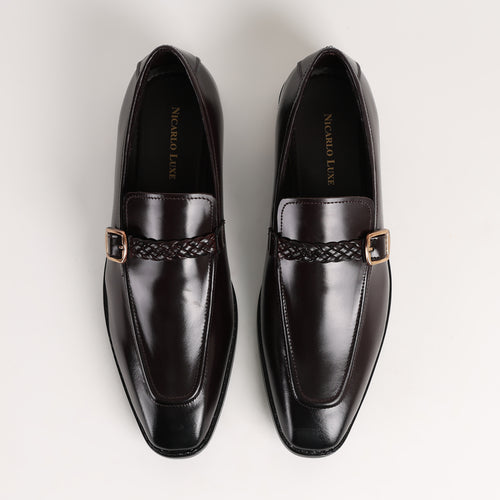 Premium Leather Aurelius Horsebit Loafer