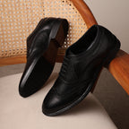 Premium Leather Belgravia Wingtip Brogue Oxford