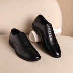 Premium Leather Classic Cap-Toe Oxford Shoes