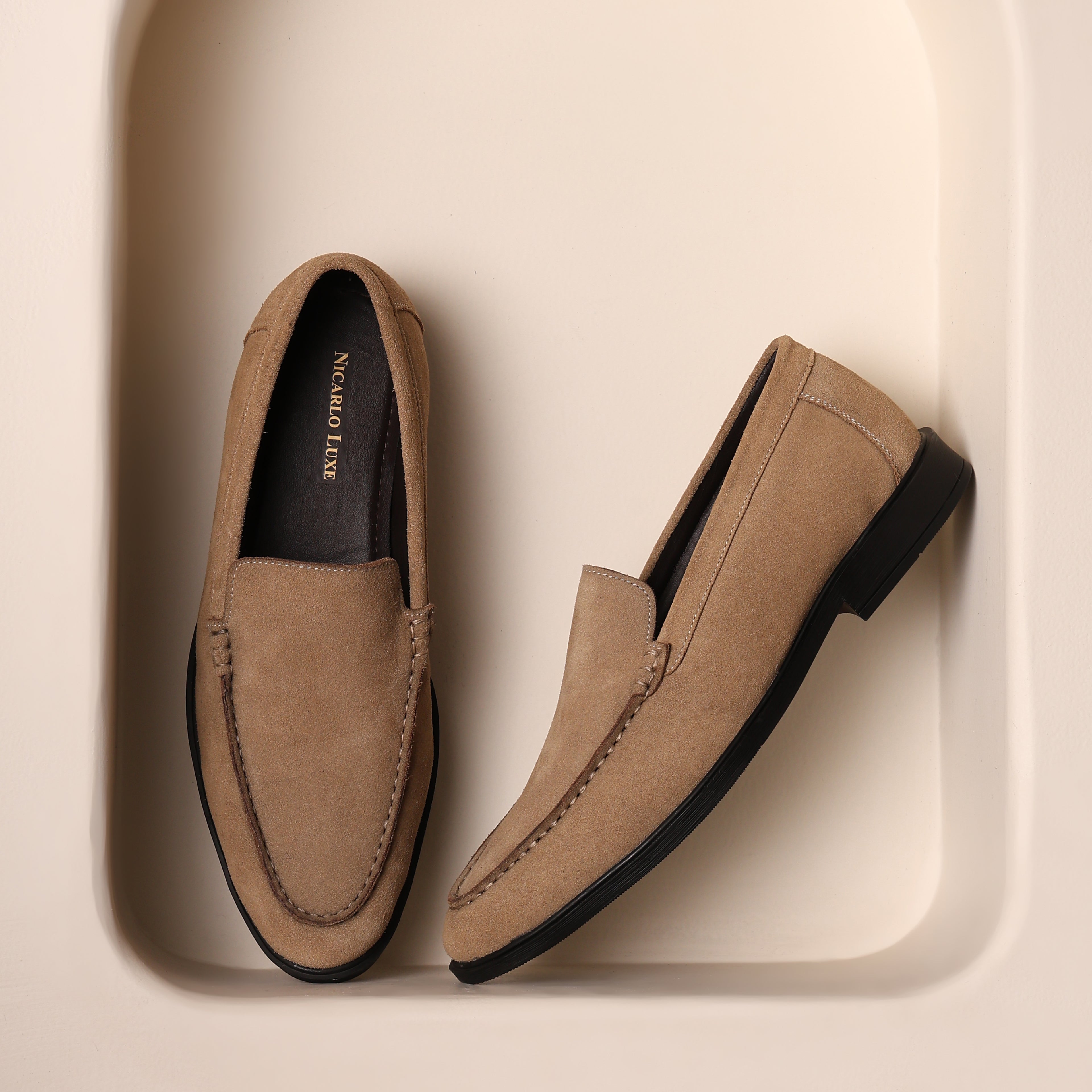 Premium Leather Riviera Suede Loafer