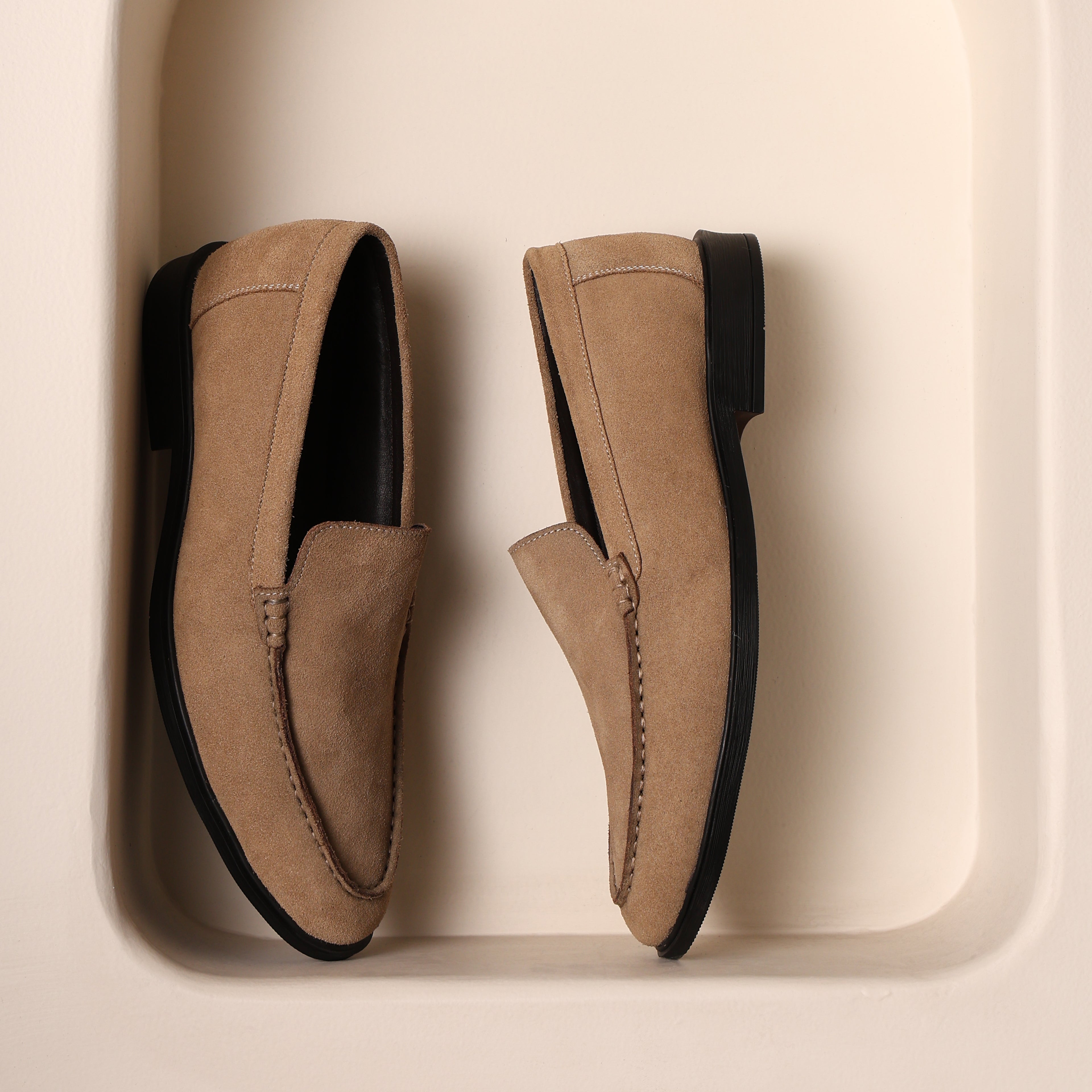 Premium Leather Riviera Suede Loafer