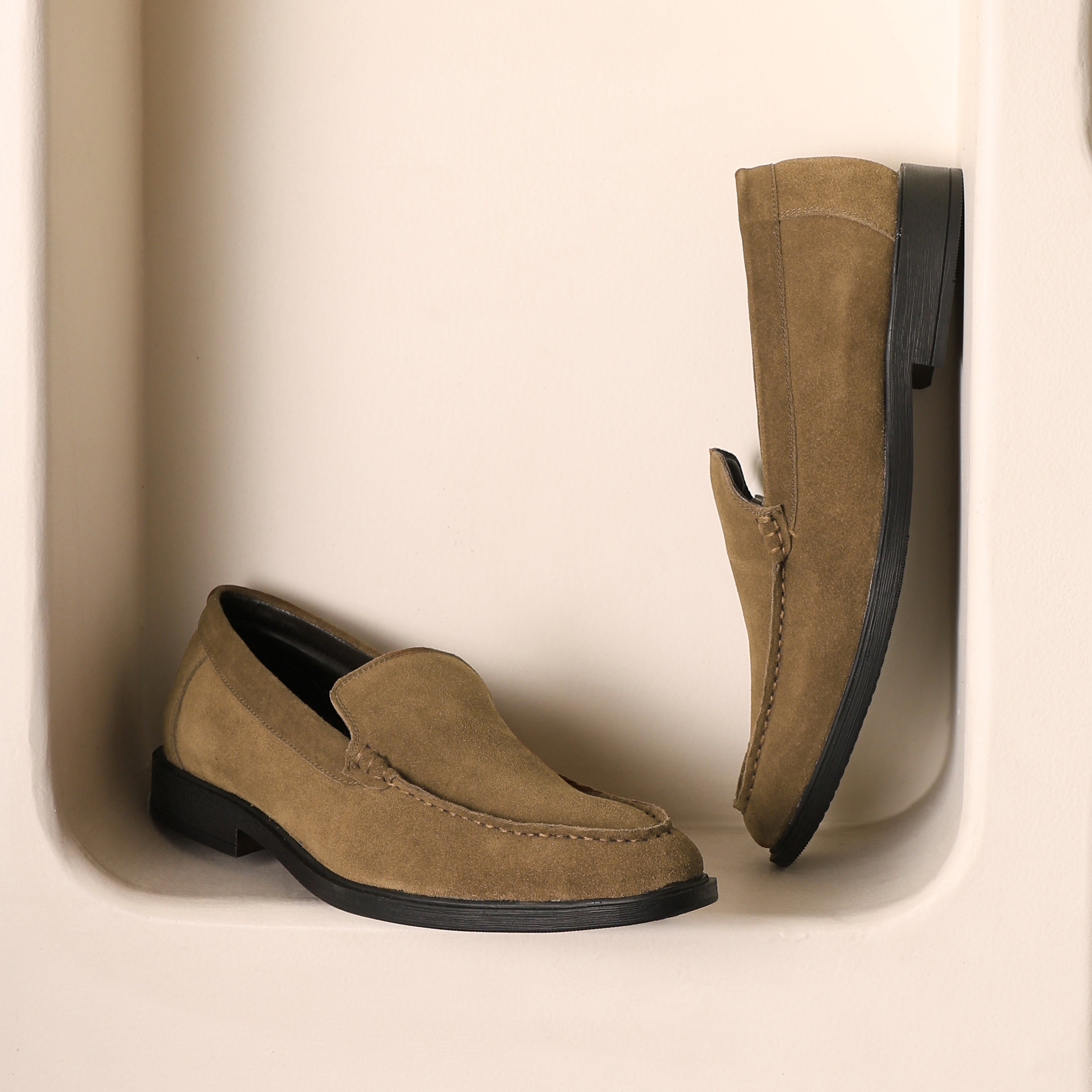 Premium Leather Riviera Suede Loafer