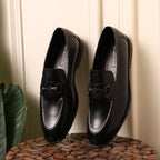 Premium Leather Monaco Horsebit Loafer