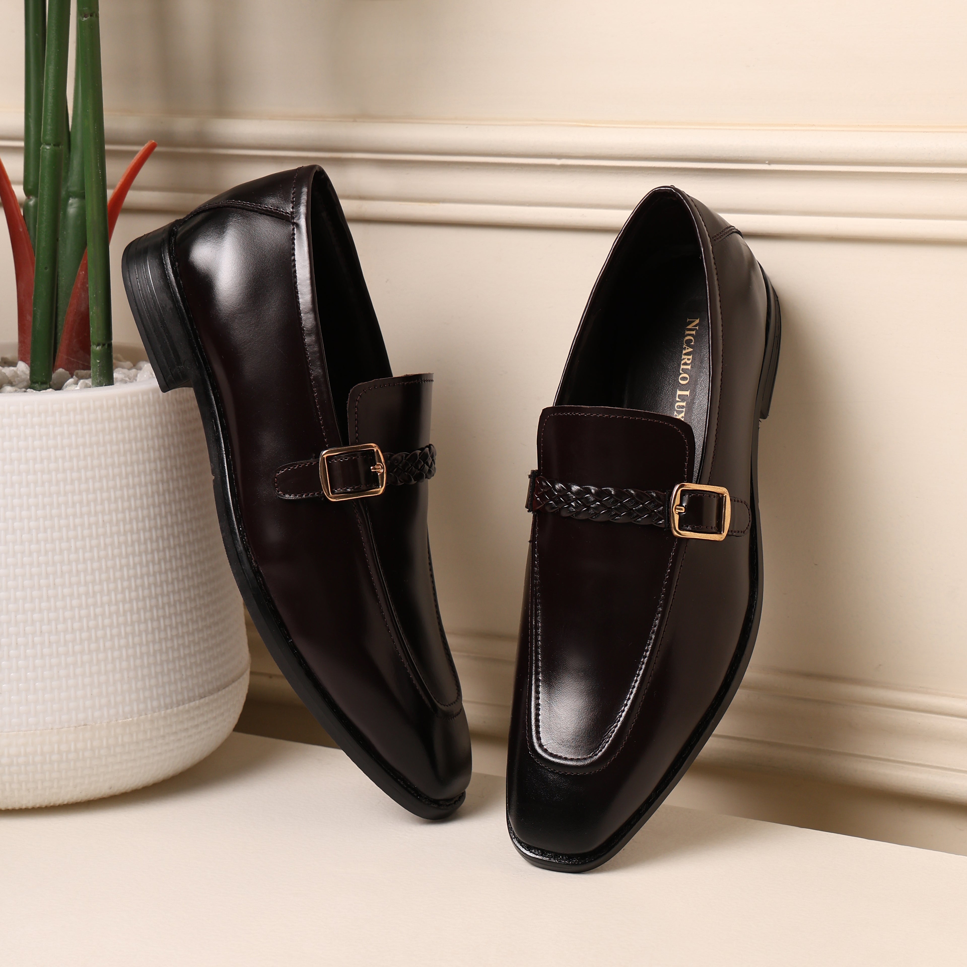 Premium Leather Aurelius Horsebit Loafer