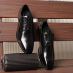 Premium Leather Signature Wholecut Oxford