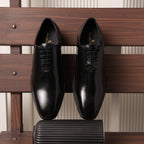 Premium Leather Signature Wholecut Oxford